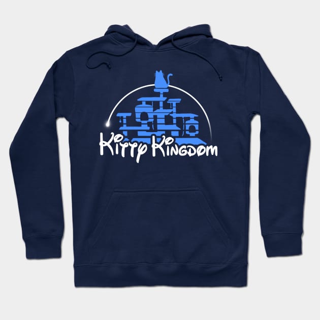 Kitty Kingdom - Funny Parody - Cat Tower Hoodie by BlancaVidal